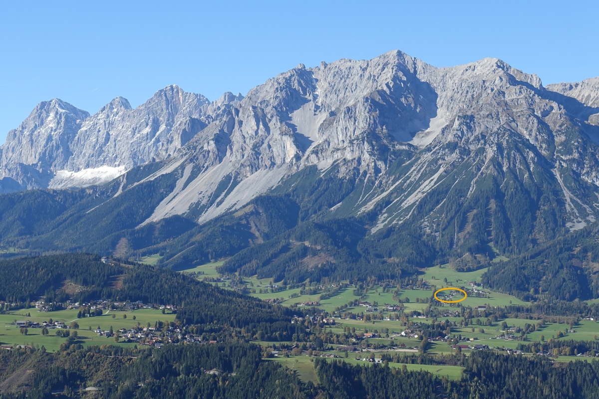 Ramsau am Dachstein mit Haus Bergsicht